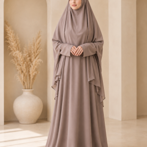 Elegant Prayer Khimar Set