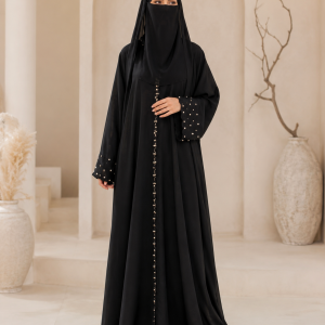 Pearl Work Elegant Burqa
