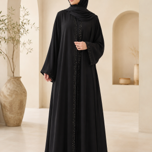 Premium Dubai Black Abaya